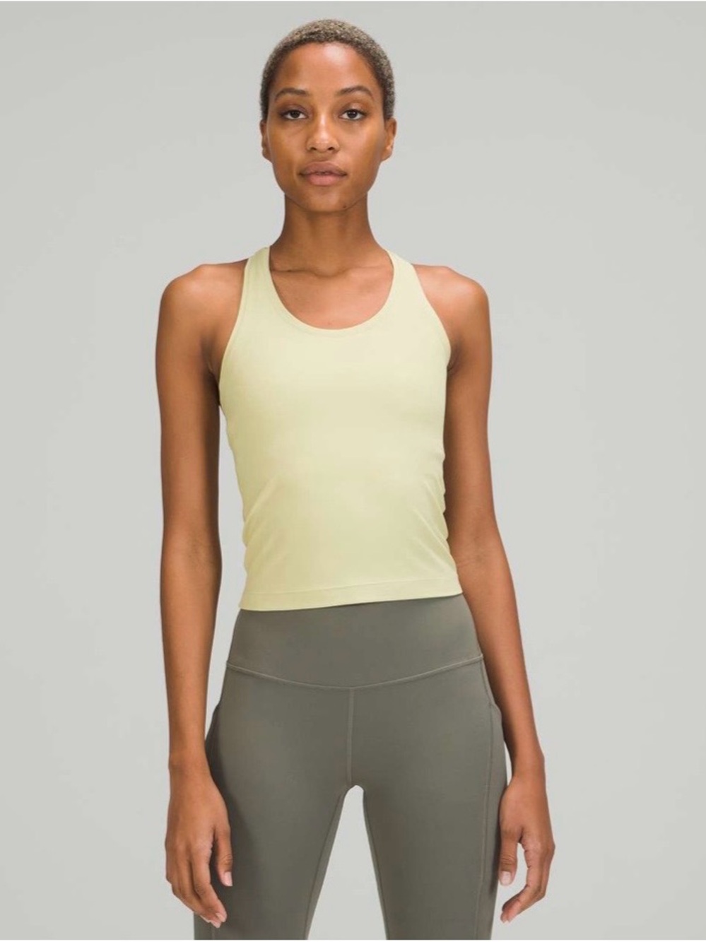 Lululemon cool racerback NULU shorter length size 10